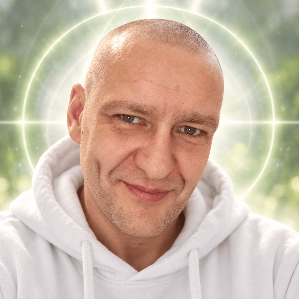 Portret al autorului Iacob Ustinov — IAKY JOCKER-JOLLY